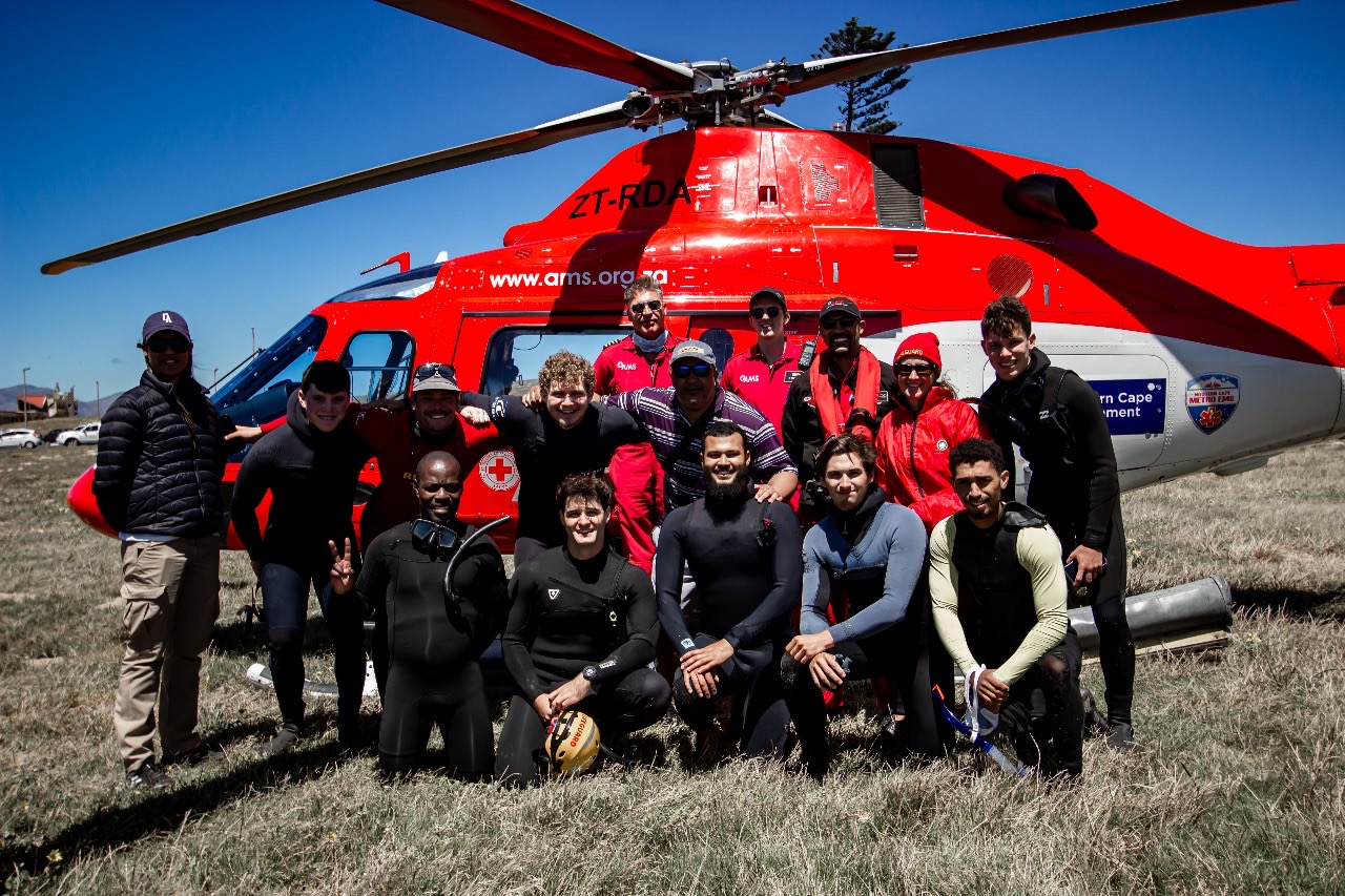 Lifesaving South Africa volunteer